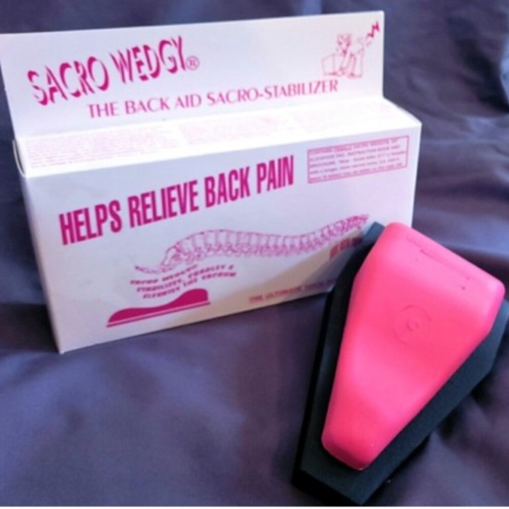 The Female Sacro Wedgy® - Self Care Product for Sciatica, Back, Hip & Knee Pain